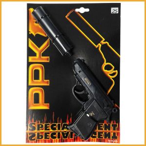 Όπλο PPK 25 Βολών με Σιχαστήρα (WICKE)